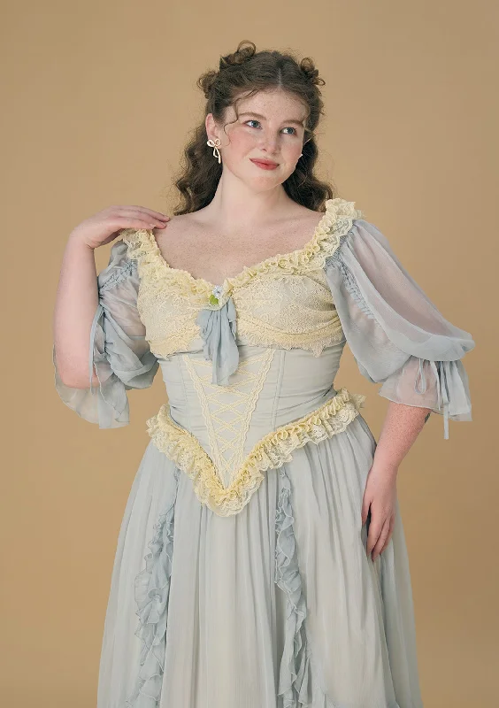 Overstock Sale Curve & Plus "The skirt of Rila"Corset Dress