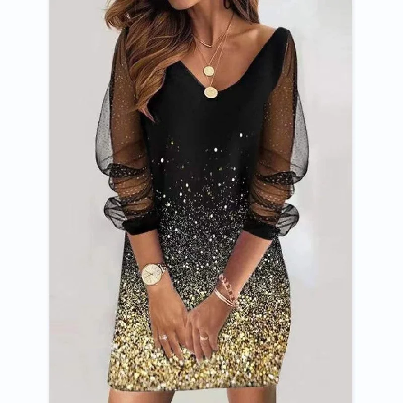 Limited Time Discount textured dressPhoenix Sequin Shift Dress - FINAL SALE