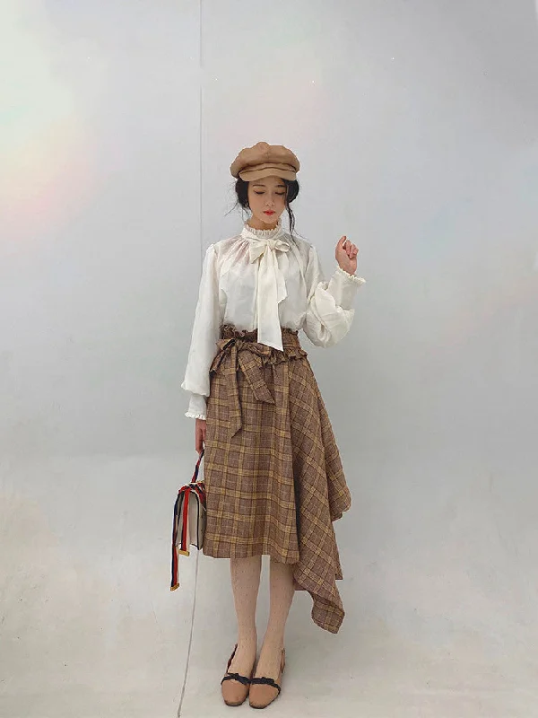 trendy dressBeleganty ~ Vintage Irregular Ruffle Lolita Skirt