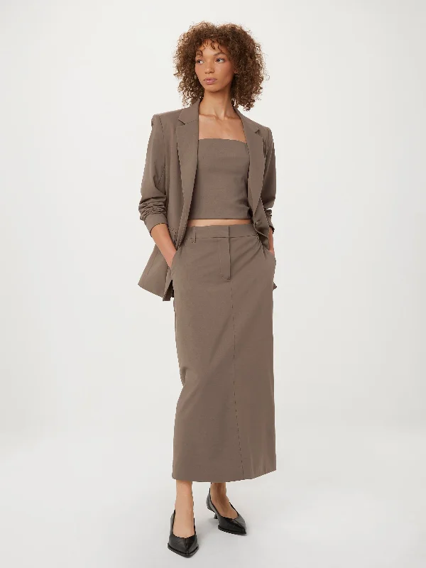 Deal of the Week form-fitting dressThe Maxi Pencil Skirt in Dark Taupe