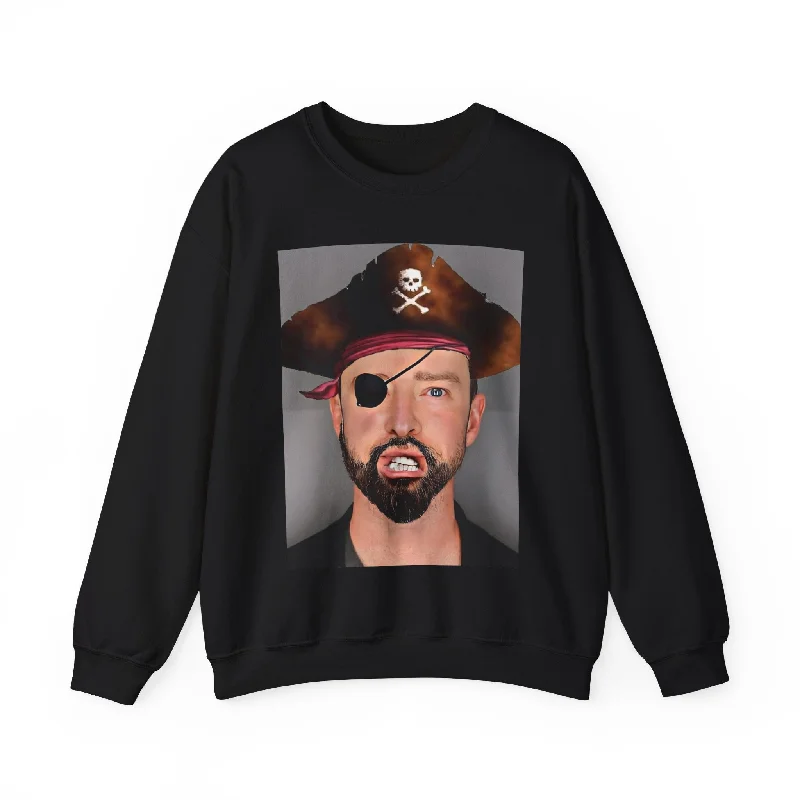 Midnight Madness sleek gym hoodieCaptain Justin Unisex Sweatshirt