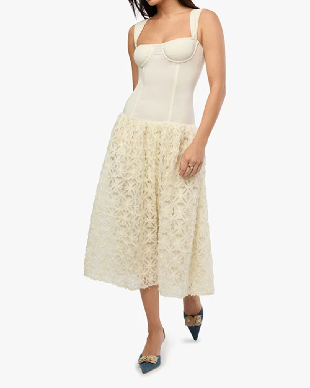 Super Bargain midi dressCorset Lace Skirt Midi Dress