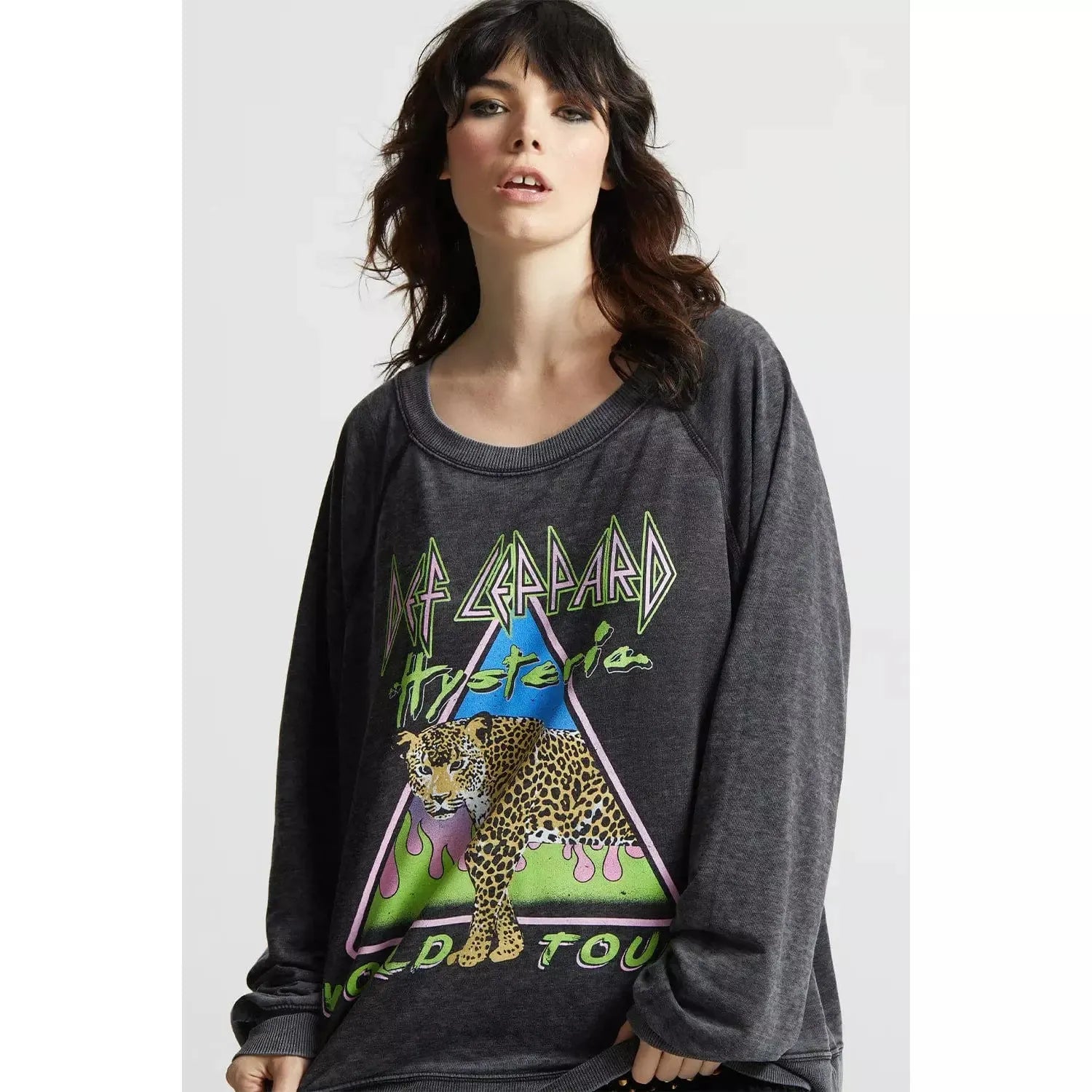 Incredible Offers sleek workout sweatshirtRecycled Karma Def Leppard Hysteria Sweatshirt Incredible Offers sleek workout sweatshirtRecycled Karma Def Leppard Hysteria Sweatshirt