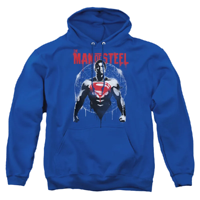 Limited Time Discount slim-fit hooded sweatshirtBatman v Superman Super Spray - Pullover Hoodie