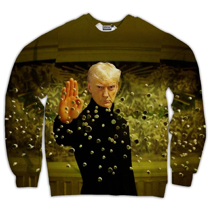 Best Bargains comfortable athletic sweatshirtDon Stops Bullets Unisex Sweatshirt
