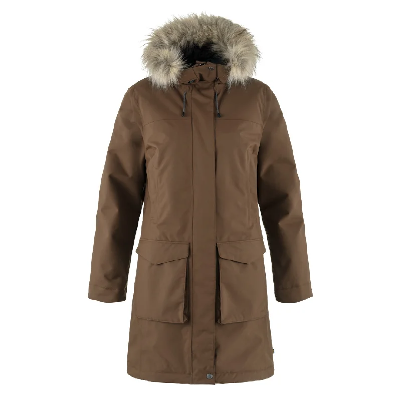 Price Drop Alert Fjallraven Womens Nuuk Lite Parka Dark Oak