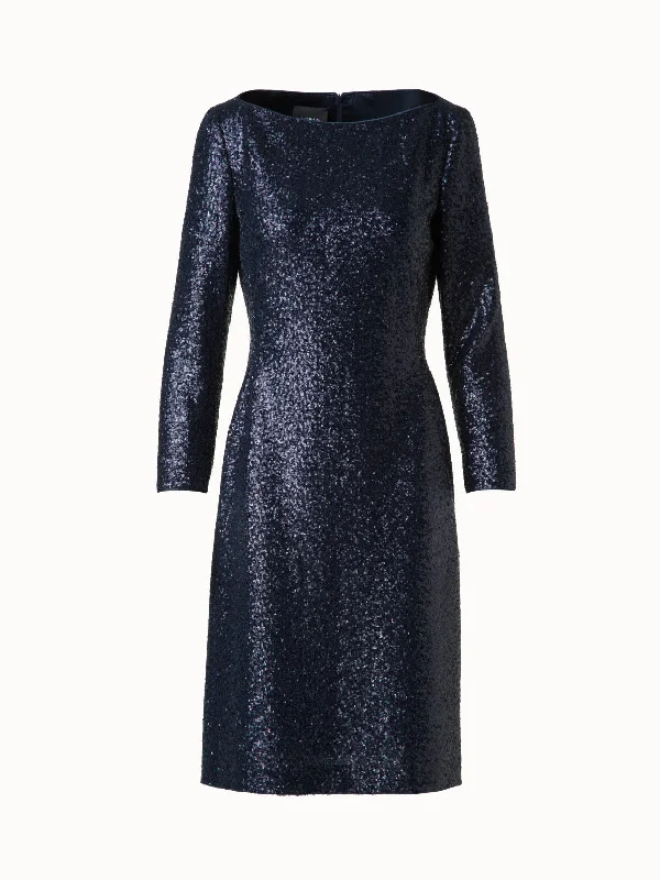 Daily Specials wool dressSequined Sheath Dress in A-Line