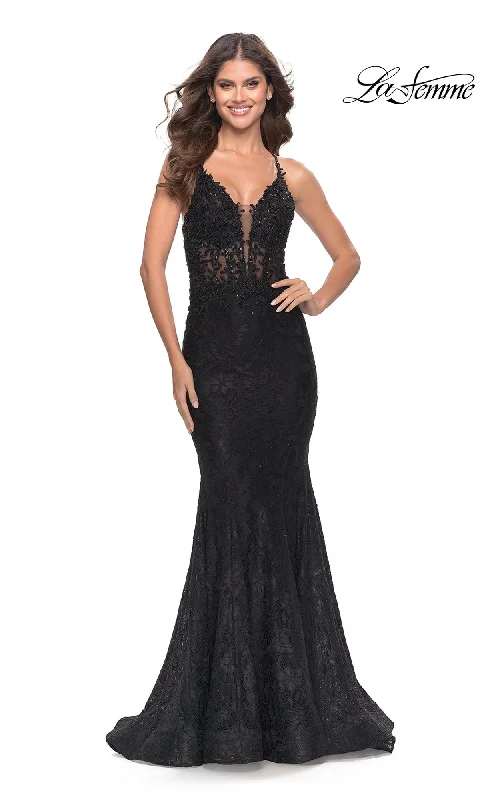 layered dressLa Femme 31265 Formal Prom Dress