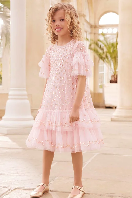 Early Access Autumn Leaves Kids Dress