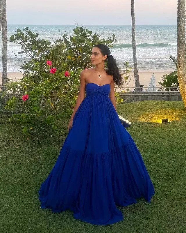 New Markdowns casual dressRoyal Blue Sweatheart A-Line Long Formal Party Dress, DP2442 New Markdowns casual dressRoyal Blue Sweatheart A-Line Long Formal Party Dress, DP2442