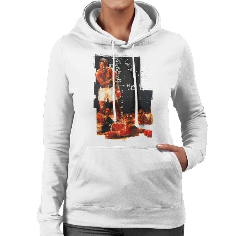 Online Specials premium gym hoodieMuhammad Ali Sonny Liston Knockout Women's Hooded Sweatshirt Online Specials premium gym hoodieMuhammad Ali Sonny Liston Knockout Women's Hooded Sweatshirt