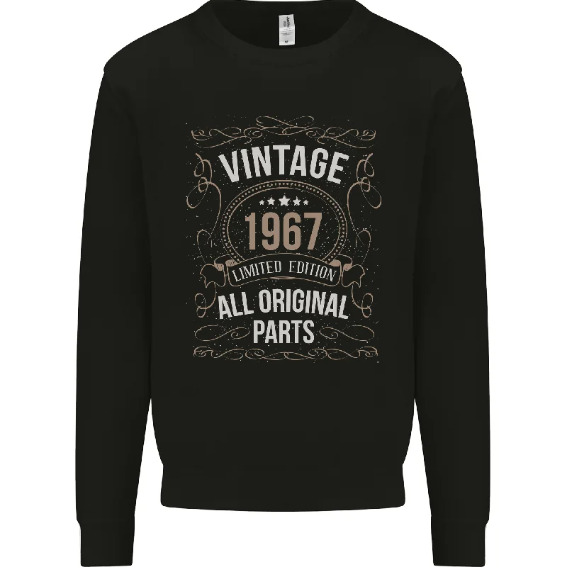 Crazy Savings soft athletic sweatshirt57th Birthday Limited Edition 1967 Mens Sweatshirt Jumper Crazy Savings soft athletic sweatshirt57th Birthday Limited Edition 1967 Mens Sweatshirt Jumper
