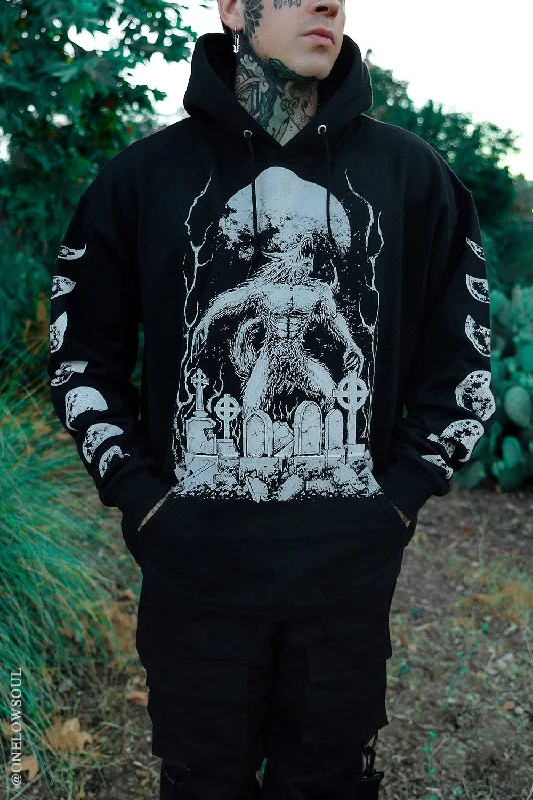 While Supplies Last Howl at the Moon Werewolf Hoodie [Zipper or Pullover]
