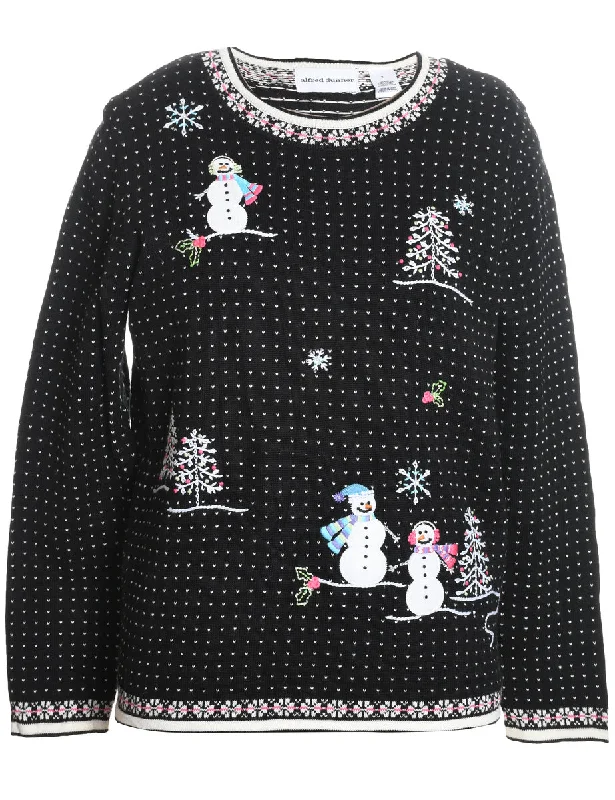 Mega Sale Snowman Christmas Jumper - S