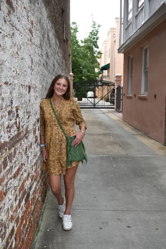 Limited Time Discount Juliette Dress Caramel Vine