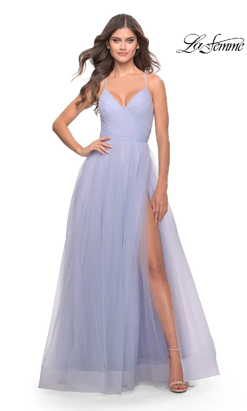 textured dressLa Femme 31501 Formal Prom Dress