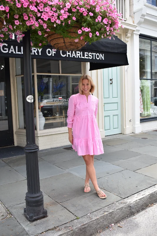 Super Sale Folly Mini Dress Row Pink Final Sale