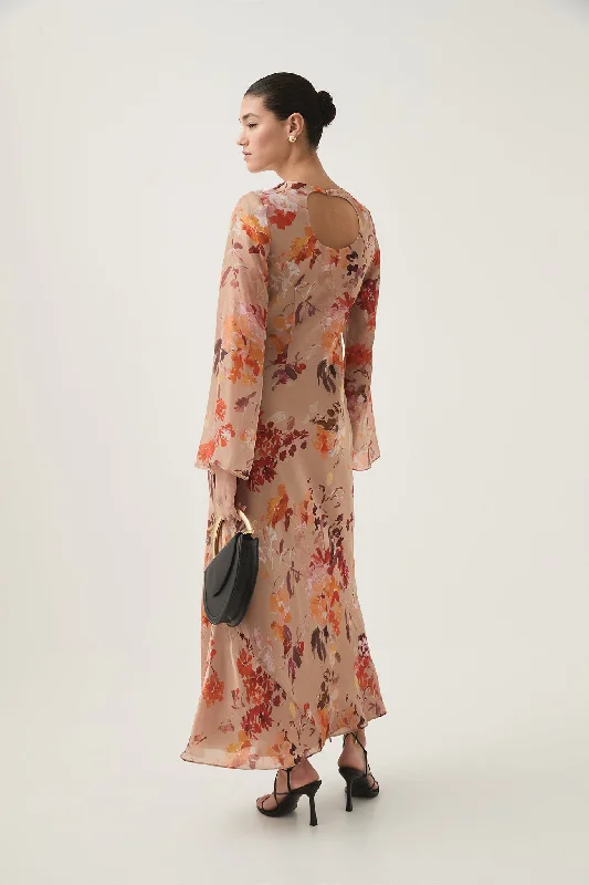 Unbeatable Prices v-neck dressTransept Iridescent Dress
