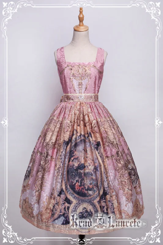 vintage-inspired dressKrad Lanrete~Echoes of Versailles~JSK1 Long/Short Jumper Dress