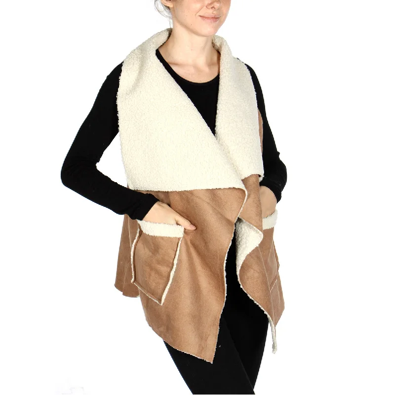 Today’s Special Ellie & Kate Sherpa Vest with Pockets