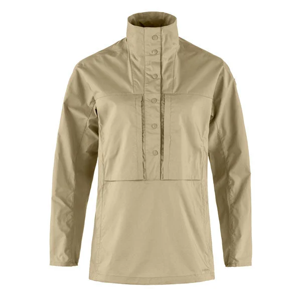Final Clearance Fjallraven Womens Abisko Hike Anorak Fossil