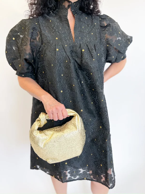Early Access minimalistic dressBlack Excursian Dress