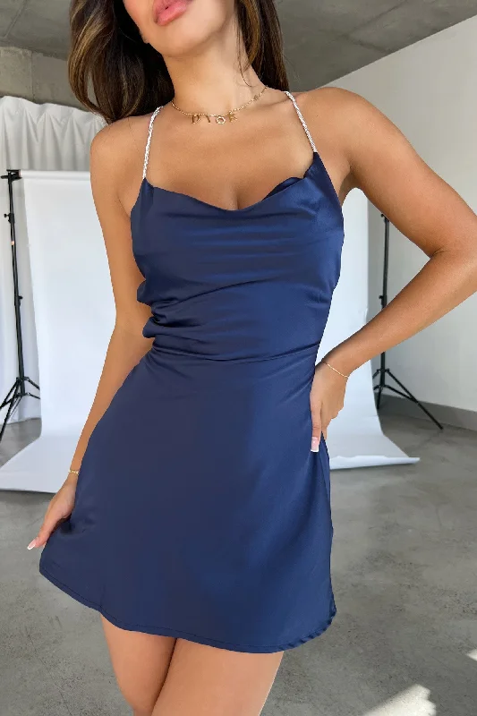 Super Sale shift dressHANGOUT DRESS - NAVY
