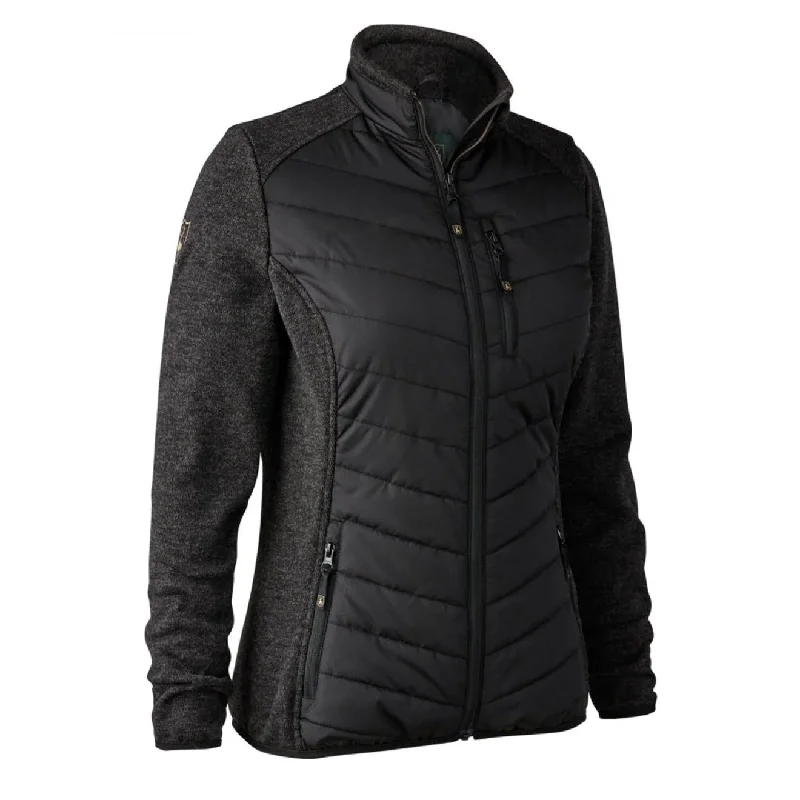 Crazy Savings Deerhunter Lady Caroline Padded Jacket Black