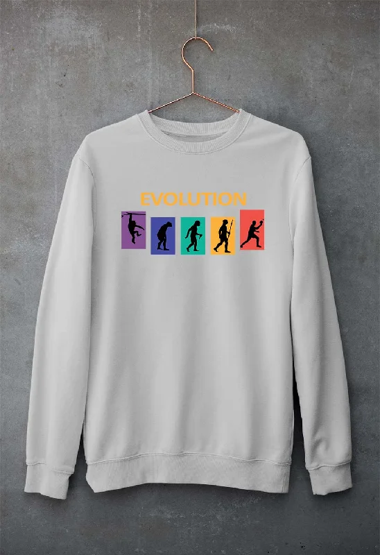 Weekend Deal graphic gym sweatshirtTable Tennis (TT) Evolution Unisex Sweatshirt for Men/Women Weekend Deal graphic gym sweatshirtTable Tennis (TT) Evolution Unisex Sweatshirt for Men/Women