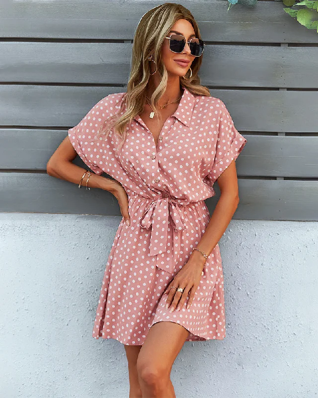 Price Buster midi dressPlayful Polka Dot Versatile Kimono Dress