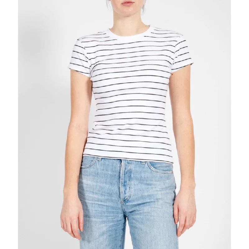 Unbeatable Prices comfy workout sweatshirtBrunette the Label Rib Fitted Tee with Cap Sleeves Unbeatable Prices comfy workout sweatshirtBrunette the Label Rib Fitted Tee with Cap Sleeves