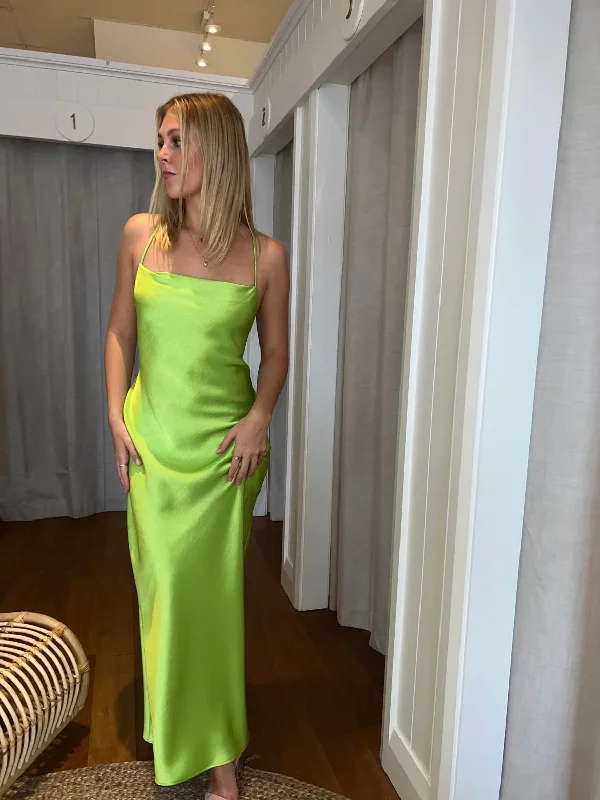 Early Bird Discount modern dressGreen Straps Backless Party Dress Wedding Guest Dress,DP1676