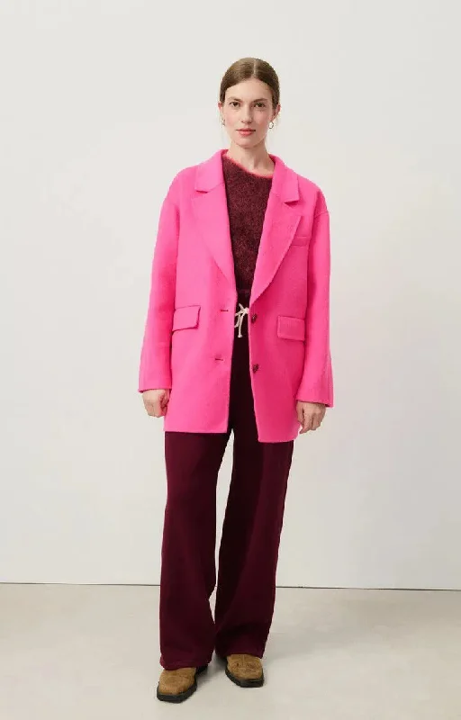 Price Slash Coat Dado17l Rose-Fluo