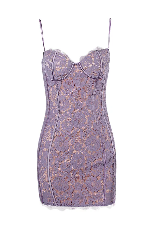 wool dressPurple Lace Appliques Bodycon Short Dress