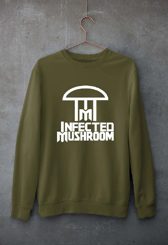 Price Break athletic casual sweatshirtInfected Mushroom Unisex Sweatshirt for Men/Women