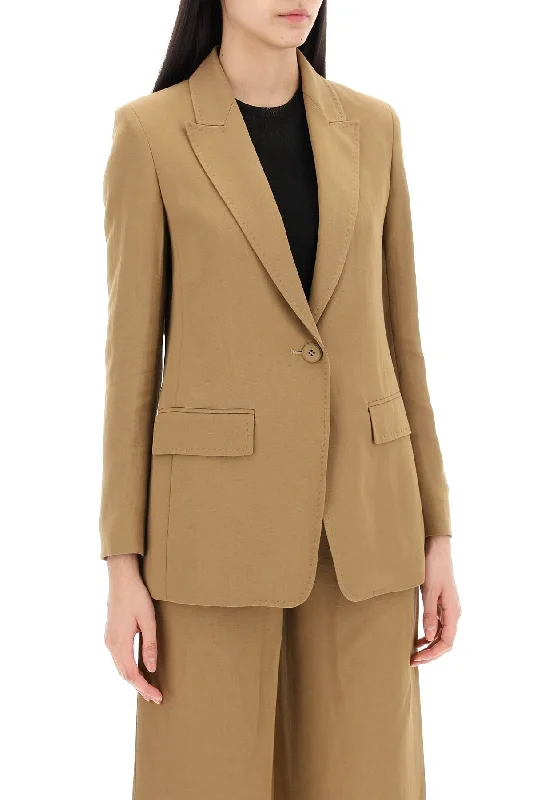 classic bomber jacketMax Mara Studio "canvas Gitane Blazer