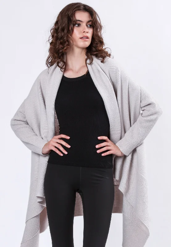 Price Cut comfy workout sweatshirtUNITE CARDIGAN STONE