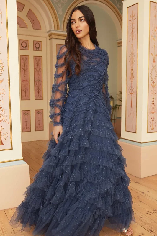 Huge Discounts Lana Round Neck Gown