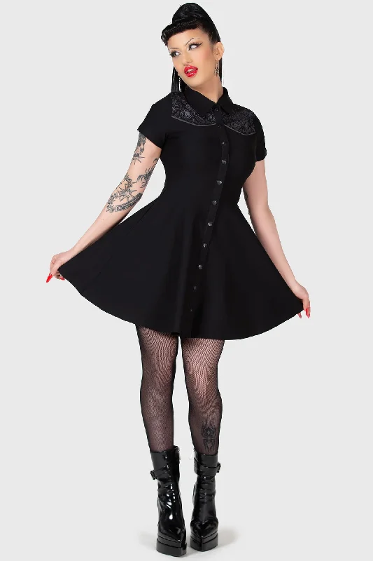 Instant Savings No Where's Ville Skater Dress - Resurrect
