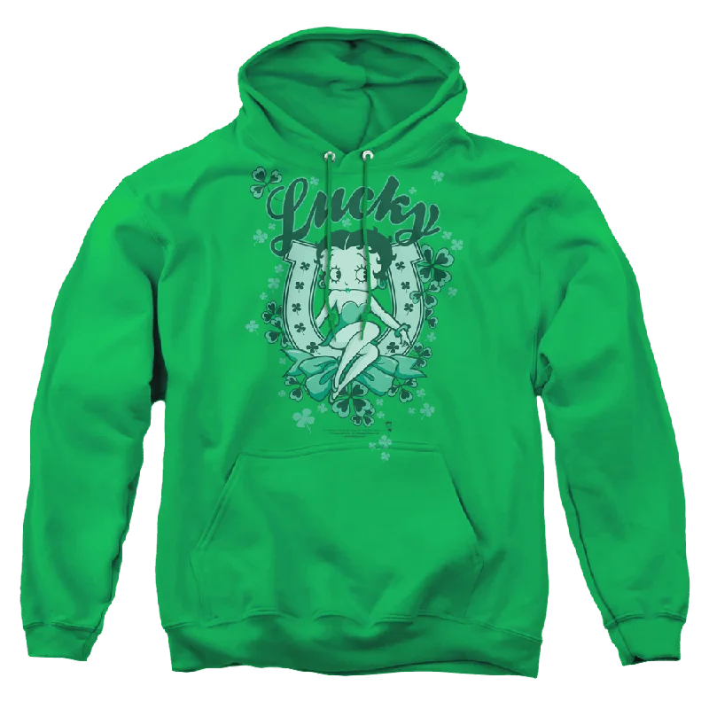 fashion-forward hoodieBetty Boop Lucky Boop - Pullover Hoodie