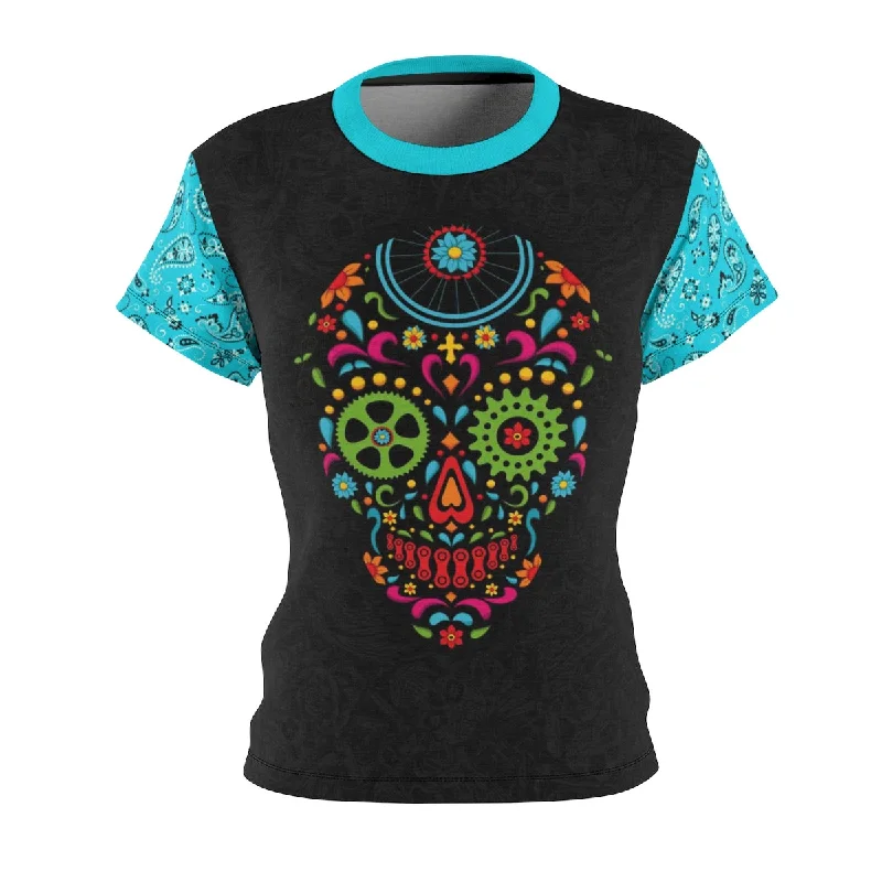 Shop and Save soft athletic sweatshirtWomen's Day of the Dead MTB Jersey