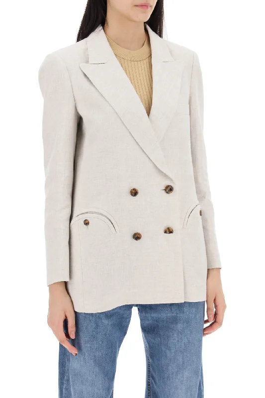 cold weather jacketBlaze Milano Everyday Mid-Day Sun Double-Breasted Blazer