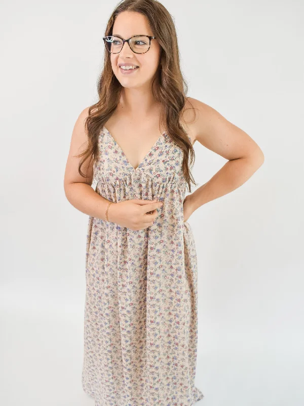 Price Break Radiate Positivity Floral Maxi Dress