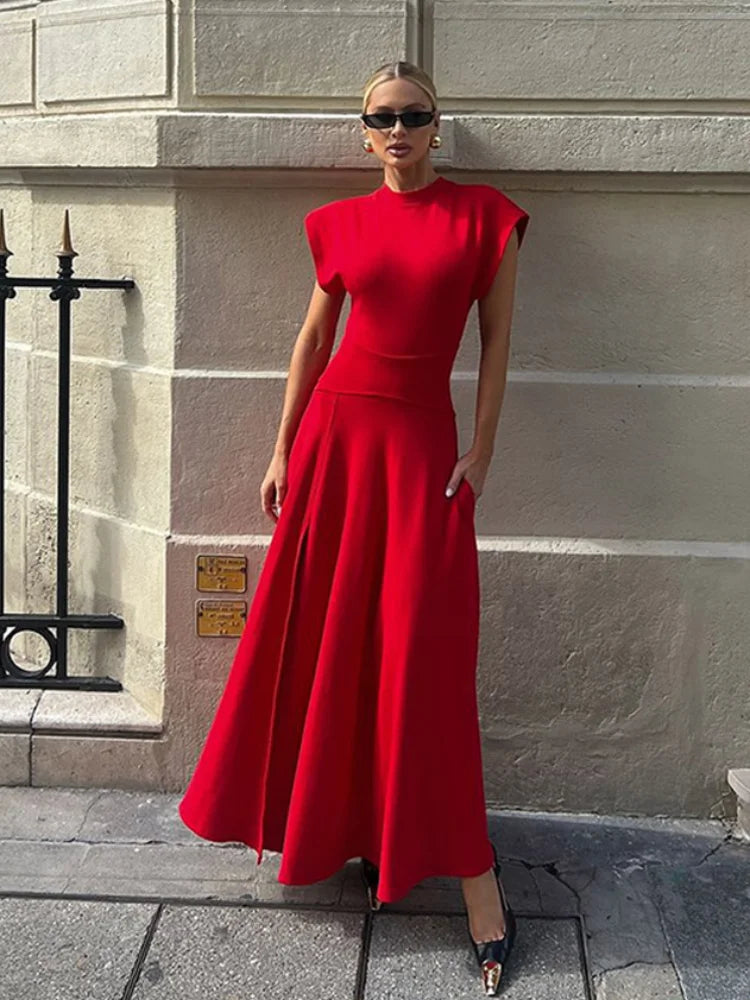 Best Bargains off-shoulder dressParis - Flattering A-line dress