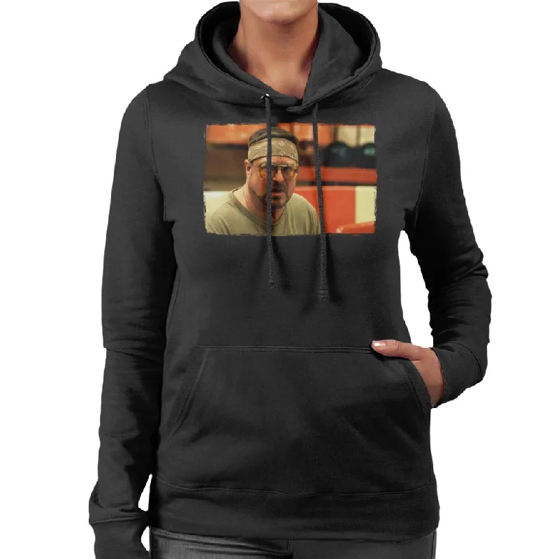 Take Advantage cool graphic hoodieThe Big Lebowski Walter Sobchak Sweatband Women's Hooded Sweatshirt