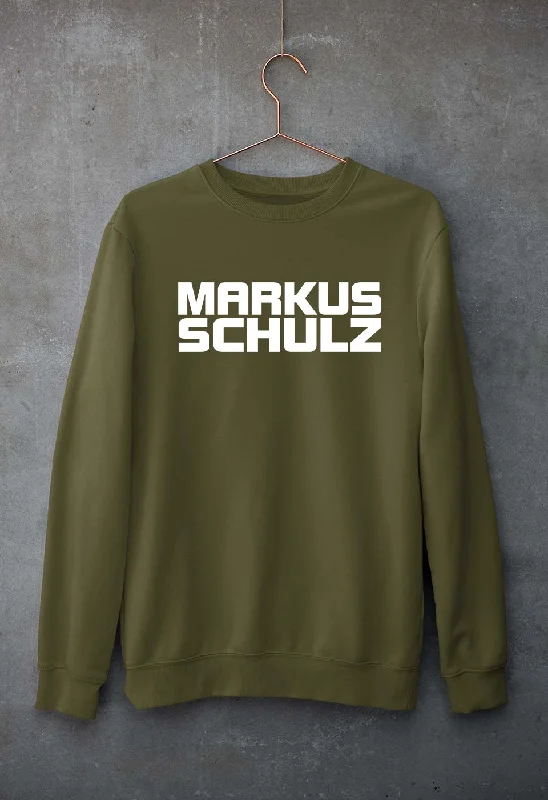 Deal Frenzy loose fit athletic hoodieMarkus Schulz Unisex Sweatshirt for Men/Women