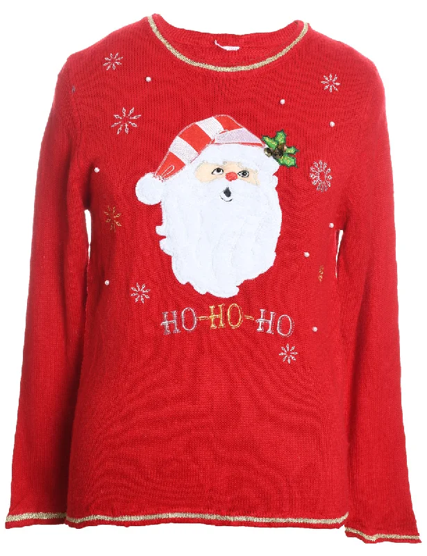 Price Reduction Santa Claus Christmas Jumper - M